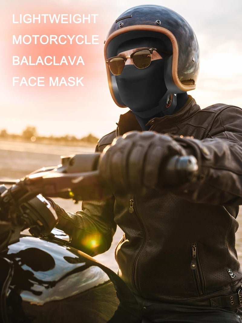 Omenex Balaclavas,Quick Sweat Away Quick Dry US CoolMax Fabric Specially Designed for Sportswear UPF 50+Sun Wind Protection - Image 4